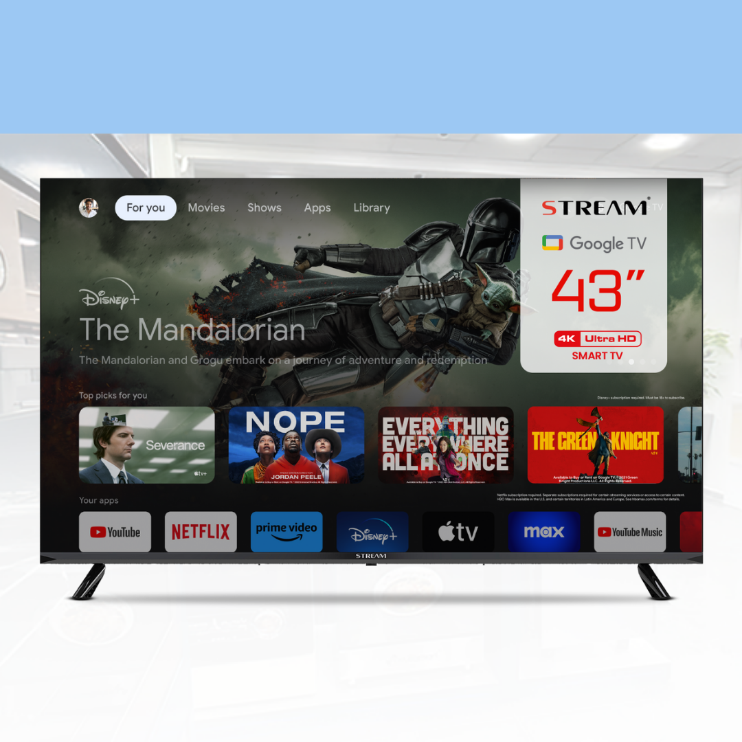 43 GTF1 GOOGLE TV TV STREAM 43 P GOOGLE TV FHD + DEMO
