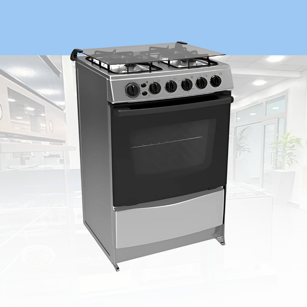 LF60GG-40FT CUISINERE ARCODYM 4 FEUX 60_60 INOX VENT